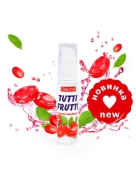 Гель-смазка Tutti-frutti со вкусом барбариса - 30 гр. - Биоритм - купить с доставкой в Смоленске