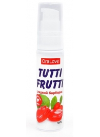 Гель-смазка Tutti-frutti со вкусом барбариса - 30 гр. - Биоритм - купить с доставкой в Смоленске