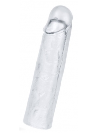 Прозрачная насадка-удлинитель Flawless Clear Penis Sleeve Add 1 - 15,5 см. - Lovetoy - в Смоленске купить с доставкой