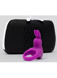 Фиолетовое эрекционное виброкольцо Happy Rabbit Cock Ring Kit - Happy Rabbit - в Смоленске купить с доставкой
