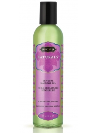 Массажное масло Naturals Island Passion Berry с ароматом тропических фруктов - 236 мл. - Kama Sutra - купить с доставкой в Смоленске