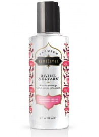Гель-лубрикант на водной основе Divine Nectars Strawberry Dream с ароматом клубники - 150 мл. - Kama Sutra - купить с доставкой в Смоленске