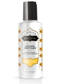 Гель-лубрикант на водной основе Divine Nectars Vanilla с ароматом ванили - 150 мл. - Kama Sutra - купить с доставкой в Смоленске
