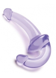 Фиолетовый безремневой страпон Strapless Strap-On - Lux Fetish - купить с доставкой в Смоленске