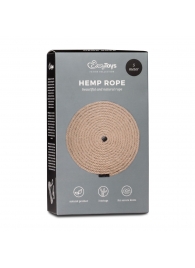 Пеньковая веревка для связывания Hemp Rope - 5 м. - Easy toys - купить с доставкой в Смоленске