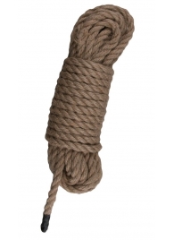 Пеньковая веревка для связывания Hemp Rope - 5 м. - Easy toys - купить с доставкой в Смоленске