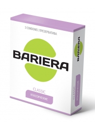Классические презервативы Bariera Classic - 3 шт. - Bariera - купить с доставкой в Смоленске