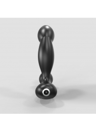 Черный вибромассажер простаты и промежности Prostate Pro с пультом ДУ - Bathmate - в Смоленске купить с доставкой