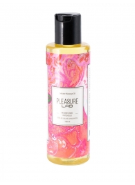Массажное масло Pleasure Lab Delicate с ароматом пиона и пачули - 100 мл. - Pleasure Lab - купить с доставкой в Смоленске