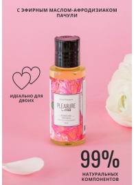 Массажное масло Pleasure Lab Delicate с ароматом пиона и пачули - 50 мл. - Pleasure Lab - купить с доставкой в Смоленске