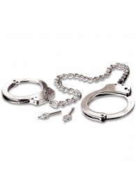Металлические наручники Metal Leg Cuffs - Pipedream - купить с доставкой в Смоленске