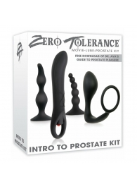 Набор стимуляторов простаты Intro To Prostate Kit - Zero Tolerance - в Смоленске купить с доставкой