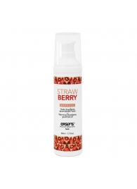Разогревающее массажное масло  с ароматом клубники Gourmet Strawberry - 50 мл. - Exsens - купить с доставкой в Смоленске