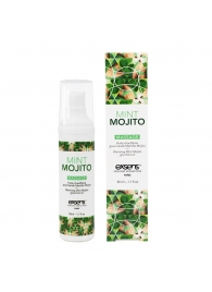 Разогревающее массажное масло с ароматом мохито Gourmet Mint Mojito - 50 мл. - Exsens - купить с доставкой в Смоленске