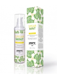 Разогревающее массажное масло Gourmet Spearmint Organic с органическими ингредиентами - 50 мл. - Exsens - купить с доставкой в Смоленске