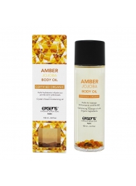 Органическое массажное масло AMBER JOJOBA - 100 мл. - Exsens - купить с доставкой в Смоленске