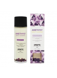 Органическое массажное масло AMETHYST SWEET ALMOND - 100 мл. - Exsens - купить с доставкой в Смоленске