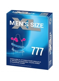 Стимулирующая насадка на пенис MEN SIZE 777 - Sitabella - в Смоленске купить с доставкой