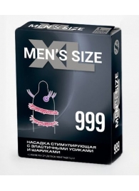 Стимулирующая насадка на пенис MEN SIZE 999 - Sitabella - в Смоленске купить с доставкой
