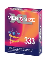 Стимулирующая насадка на пенис MEN SIZE 333 - Sitabella - в Смоленске купить с доставкой