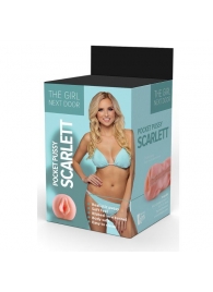 Телесный мастурбатор-вагина Scarlett - Dream Toys - в Смоленске купить с доставкой