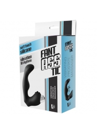 Черный вибромассажер простаты FantASStic Vibrating Prostate Massager - 11,3 см. - Dream Toys - в Смоленске купить с доставкой