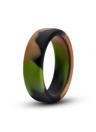 Эрекционное кольцо камуфляжной расцветки Silicone Camo Cock Ring - Blush Novelties - в Смоленске купить с доставкой
