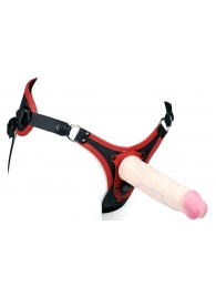 Пояс унисекс UNISEX Style с 2 насадками - LOVETOY (А-Полимер) - купить с доставкой в Смоленске