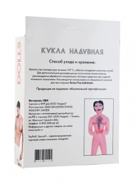 Надувная секс-кукла мужского пола - ToyFa - в Смоленске купить с доставкой