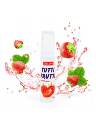 Гель-смазка Tutti-frutti с земляничным вкусом - 30 гр. - Биоритм - купить с доставкой в Смоленске