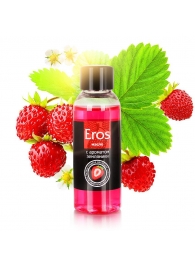 Массажное масло Eros fantasy с ароматом земляники - 50 мл. - Биоритм - купить с доставкой в Смоленске