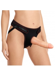 Женский страпон Easy Strapon Set 7.5 - 19 см. - Lovetoy - купить с доставкой в Смоленске