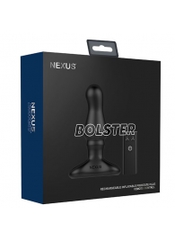 Черный вибростимулятор простаты Nexus Bolster - 12,3 см. - Nexus Range - в Смоленске купить с доставкой