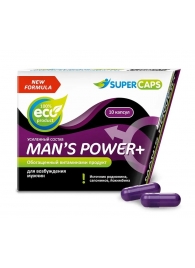 Возбуждающее средство для мужчин Mans Power plus - 10 капсул (0,35 гр.) +1 в подарок - SuperCaps - купить с доставкой в Смоленске