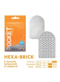 Карманный мастурбатор HEXA-BRICK - Tenga - в Смоленске купить с доставкой