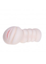 Рифленый мастурбатор-вагина из реалистичного материала - Baile - в Смоленске купить с доставкой