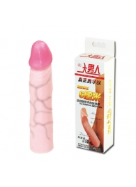 Удлиняющая насадка на пенис Deep Love - 21,5 см. - Baile - в Смоленске купить с доставкой
