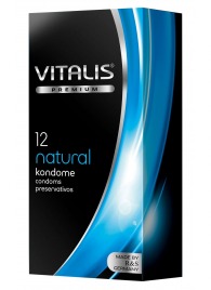 Классические презервативы VITALIS PREMIUM natural - 12 шт. - Vitalis - купить с доставкой в Смоленске