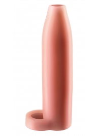 Телесная насадка Real Feel Enhancer XL - 17 см. - Pipedream - в Смоленске купить с доставкой