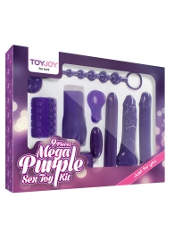 Эротический набор Toy Joy Mega Purple - Toy Joy - купить с доставкой в Смоленске