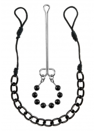 Интимные украшения с бусинами NIPPLE   CLIT JEWELRY - Pipedream - купить с доставкой в Смоленске