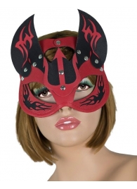 Маска дьяволицы с рожками - LOVETOY (А-Полимер) - купить с доставкой в Смоленске