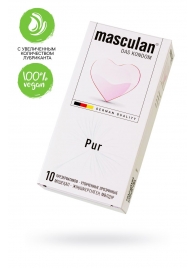 Супертонкие презервативы Masculan Pur - 10 шт. - Masculan - купить с доставкой в Смоленске