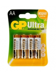 Батарейки алкалиновые GP Ultra Alkaline AA/LR6 - 4 шт. - Элементы питания - купить с доставкой в Смоленске