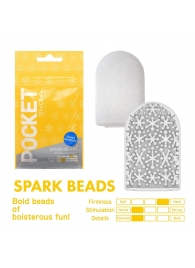 Карманный мастурбатор Spark Beads - Tenga - в Смоленске купить с доставкой