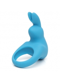 Голубое эрекционное виброкольцо Happy Rabbit Rechargeable Rabbit Cock Ring - Happy Rabbit - в Смоленске купить с доставкой
