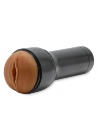 Коричневый мастурбатор-вагина Feel Stroker - Kiiroo - в Смоленске купить с доставкой