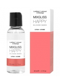 Смазка на силиконовой основе Mixgliss Happy - 50 мл. - Mixgliss - купить с доставкой в Смоленске