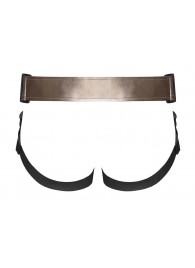 Бронзовый пояс для насадок Curious Harness - Strap-on-me - купить с доставкой в Смоленске