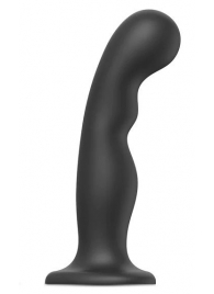 Черная насадка Strap-On-Me Dildo Plug P G size XXL - Strap-on-me - купить с доставкой в Смоленске